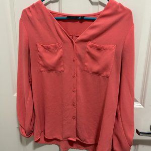 Vintage button down blouse